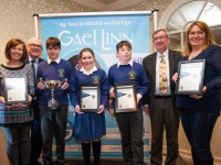 Tá Craobhchomórtas Díospóireachta Uí Chadhain  2019 buaite ag Pobalscoil Chorca Dhuibhne.