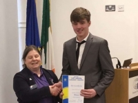 Naoise Mac Gearailt i Strasbourg le Rotary Ireland