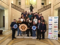 Naoise Mac Gearailt i Strasbourg le Rotary Ireland