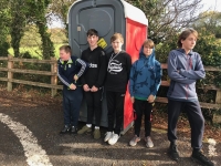 Treodóireacht le Bliain 1  sa choill i mBaile Ó Síoda, Trá Lí. Deireadh Fómhair 16, 2018