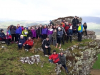 Carraig an Fhionáin,Siúlóid go ceantar Dúchais Thomáis Ághas Bealtaine 4, 2016