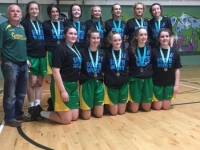 Faye Grealey ag imirt cispheil  faoi 17